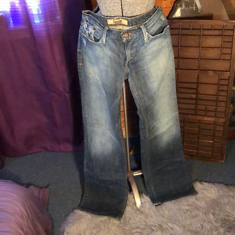 Like new, indie jeans size 31”/size 12